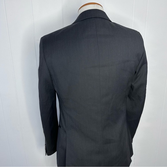 United Colors of Benetton Charcoal Striped SUIT - Picture 9 of 12